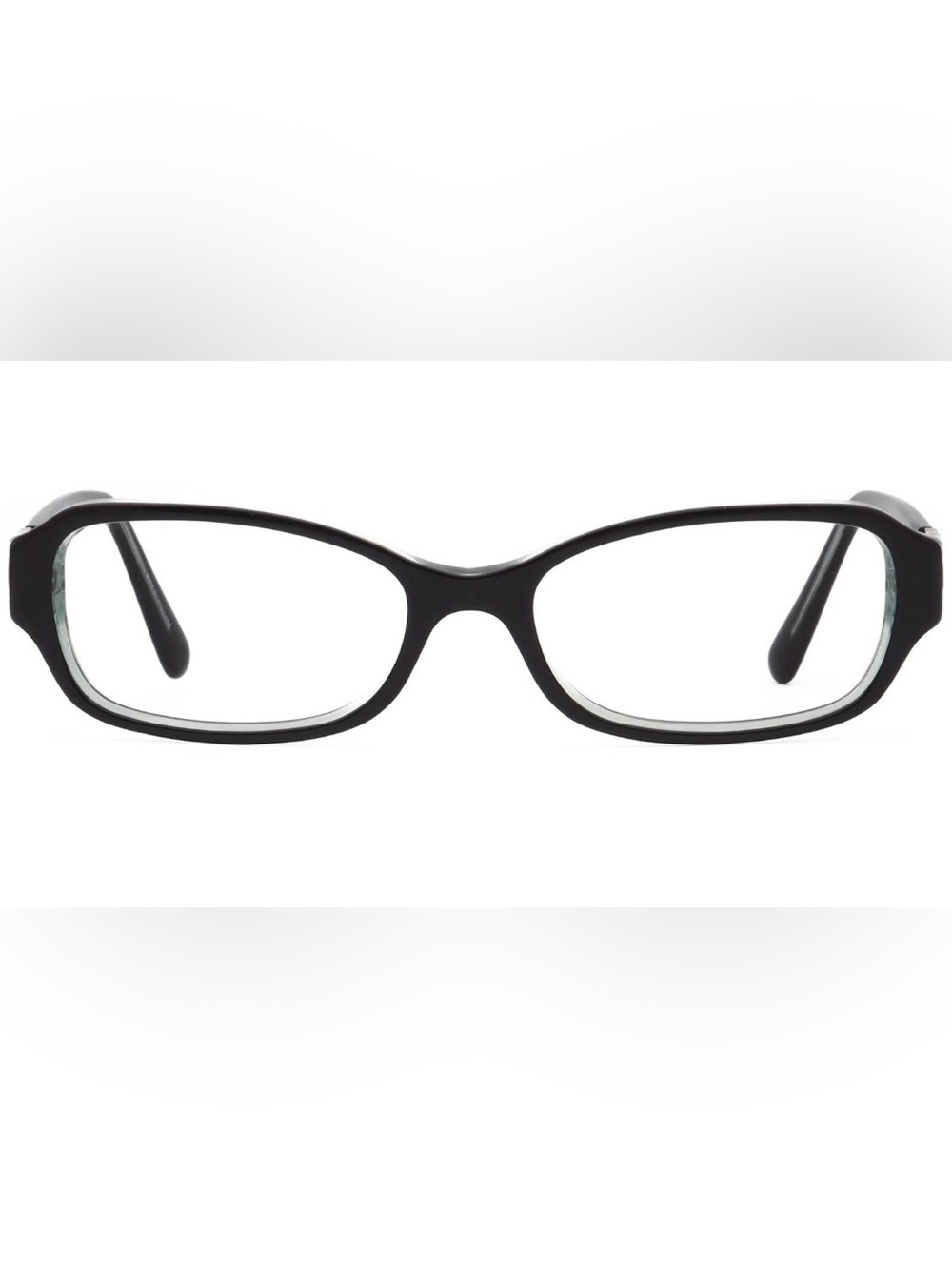 Michael Kors Black and Clear Women's Rectangular Eyeglass Frames - Picture 2 of 6